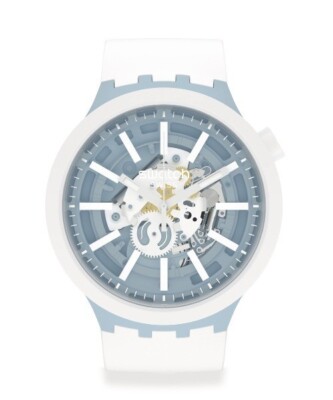 Swatch Bioceramic Watch BIG BOLD BIOCERAMIC SB03N103 Watch Unisex