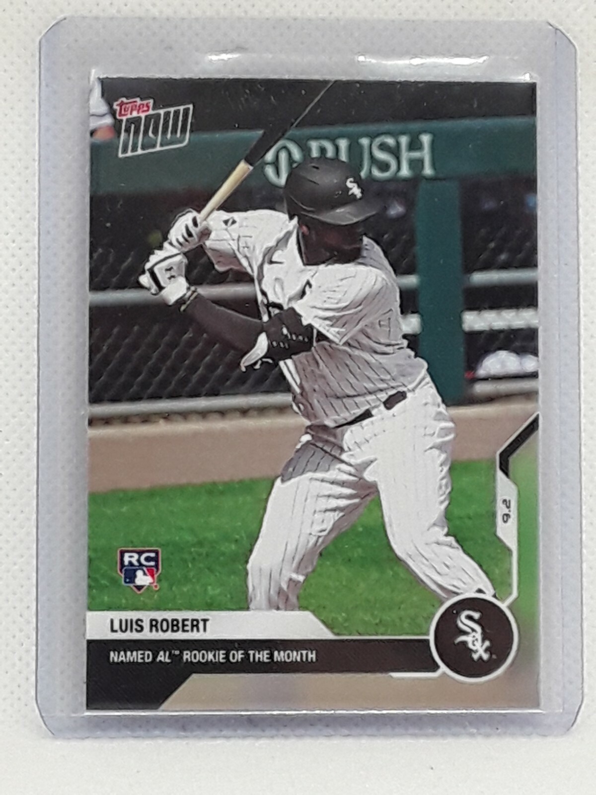Luis Robert 2020 Topps Now AL Rookie Of The Month - #204 RC - Chicago White Sox