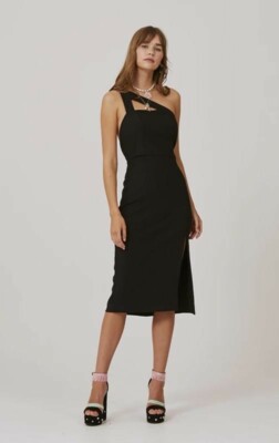 knee length dresses for ladies Daniela Mini Dress White main image 0