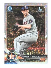 2018 Bowman Draft Chrome 1st Jayson Schroeder sparkles refractor #BDC-23 rookie