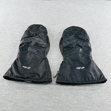 SKI-DOO - VINTAGE Winter Ski Gloves Black Men's Size L Lined Logo  HR