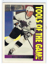 1995 Topps Premier Hockey #280 - WAYNE GRETZKY - Los Angeles Kings - HOF