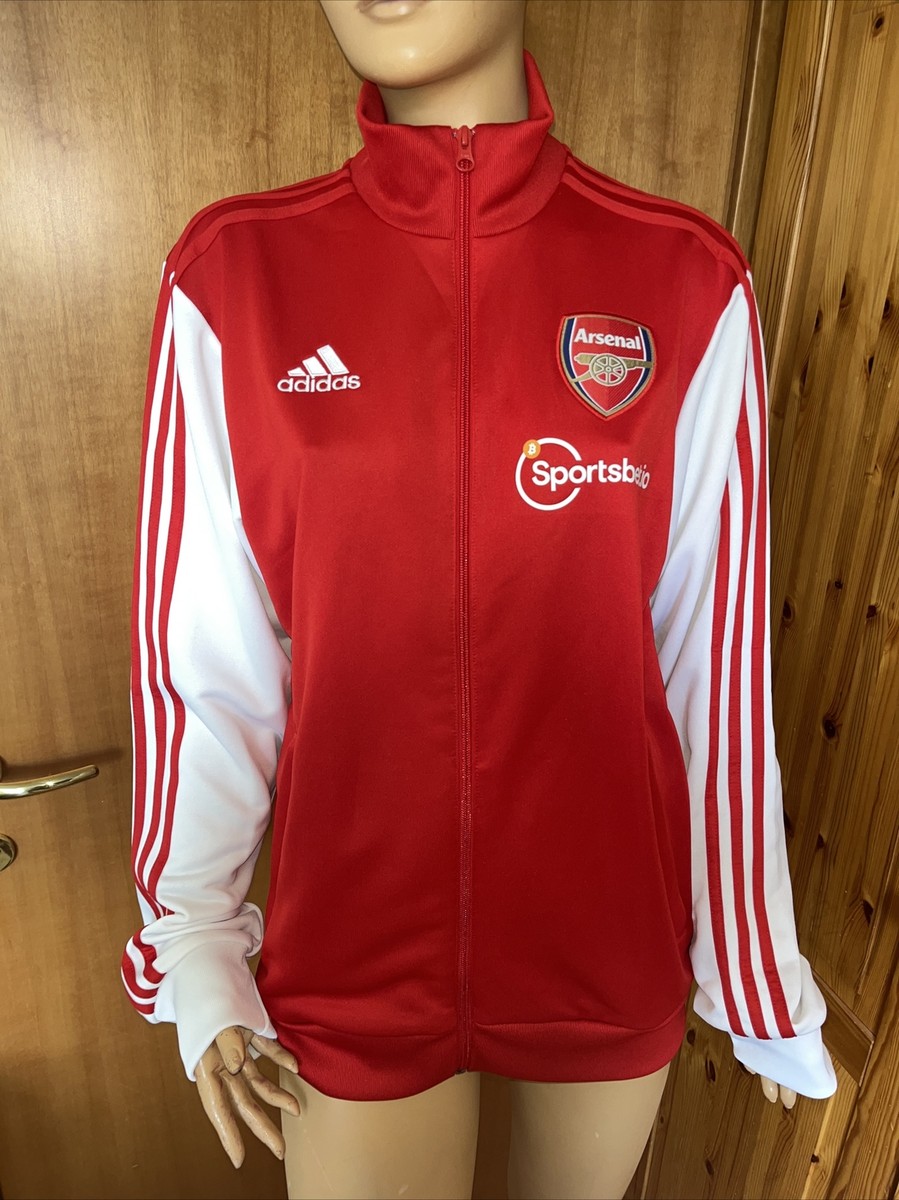 Arsenal FC 2020/2021 Adidas Track Top Jacket Soccer Sz Men's