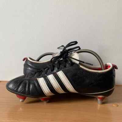 Adidas AdiPure IV 4 SG Leather RARE US 8.5 Soccer Cleats Adipure