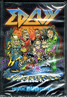 EDGUY Superheroes, BRAND NEW FACTORY SEALED DVD (2005, Nuclear Blast)