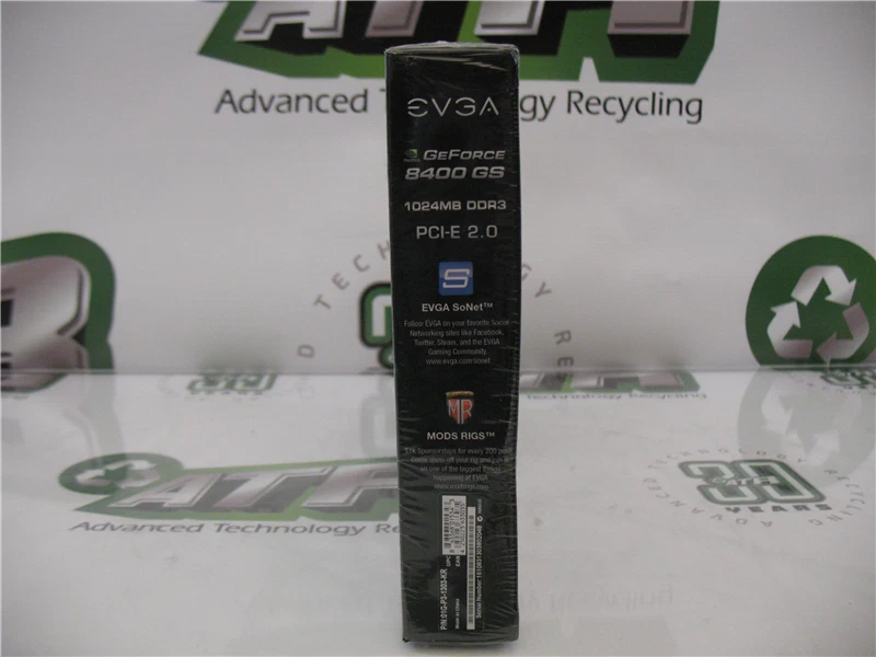 New! Nvidia EVGA GeForce 8400 GS 1GB DDR3 p/n 01G-P3-1303-KR - Image 4 of 4