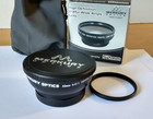 Merkury 52MM 0.45X Wide Angle Lens + Adapter Ring HD Optics Made Japan MINT — photo 8