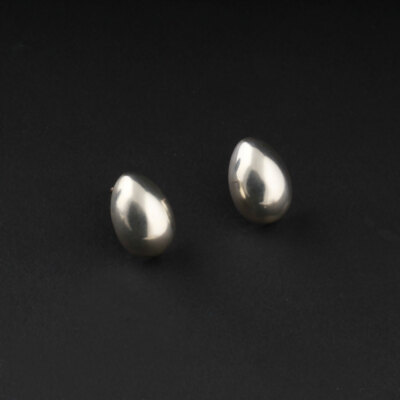 GEORG JENSEN Sterling Earrings 622A, Silver, Astrid Fog