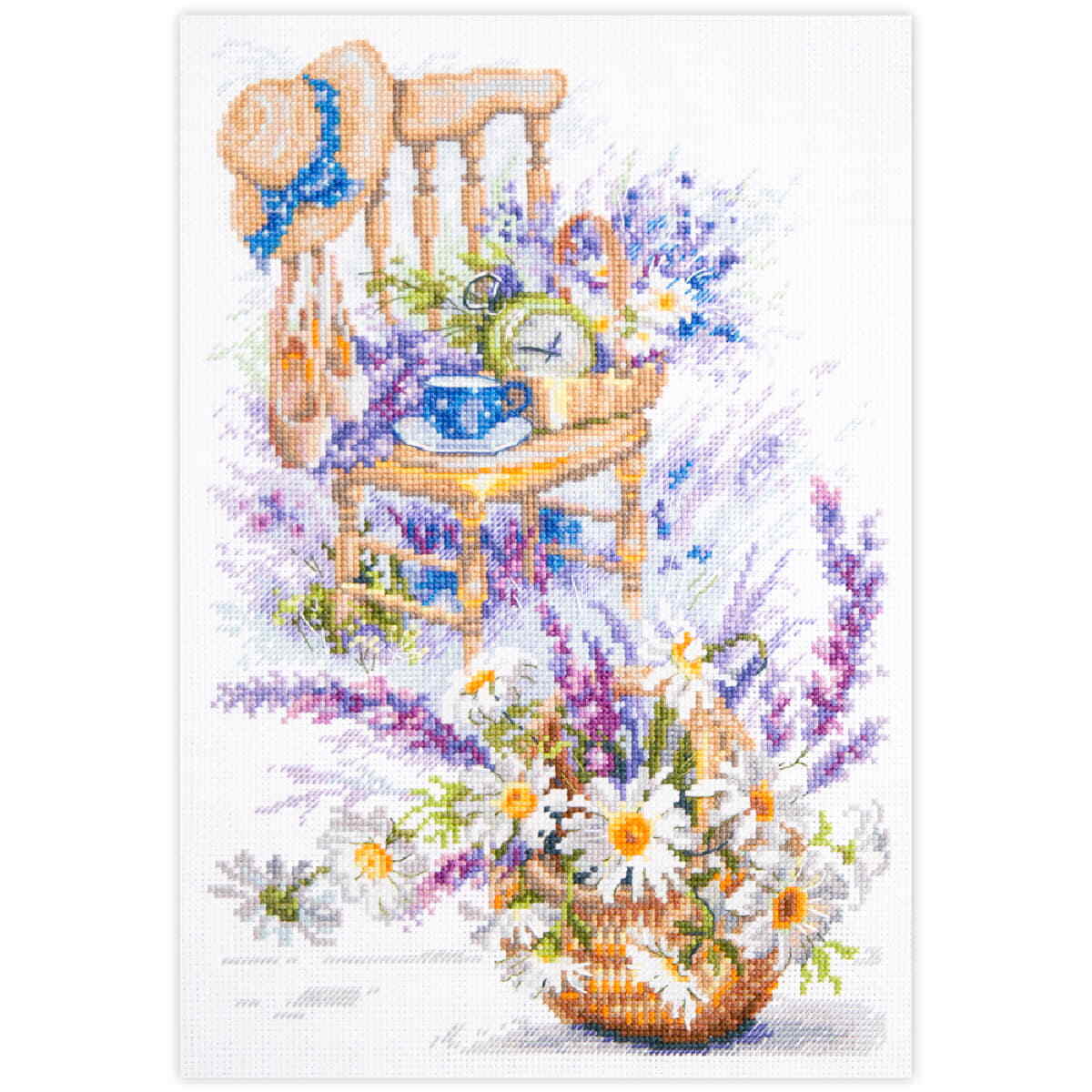 Magic Needle Zweigart Edition counted cross stitch kit ""Villages Weekend"", 18x28