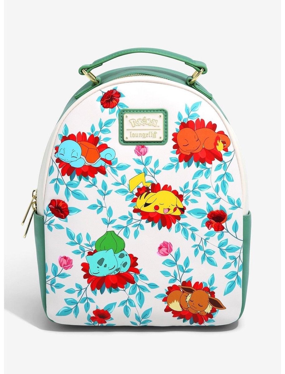 Loungefly Pokémon Sleeping Floral Mini Backpack | eBay