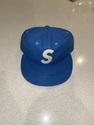 Black' 6-Panel Fitted Logo S Ebbets x Supreme Buy Logo Fitted 6