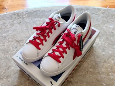 PUMA Porsche Design Suede RS2.7 II Low Top Sneakers White/Red