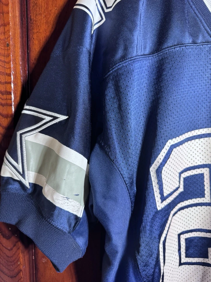 Camiseta deportiva Dallas Cowboys auténtica Emmitt Smith Nike Pro Line talla 44 Foto 2 de 4