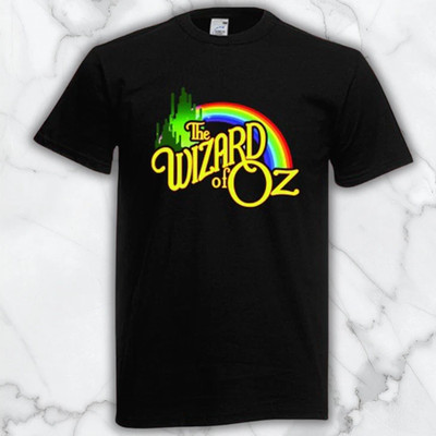The Wizard of Oz Movie Men's Black Graphic T Shirt Freeships