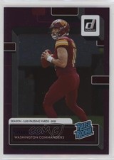 2022 Panini Donruss Rated Rookie Season Stat Line 442/500 Sam Howell #305 0b4t