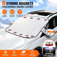 Universal Magnetic Windshield Snow Cover For Ice Sleet For Car Suv Sedan Mpv