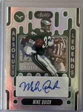 2024 Panini Absolute Mike Quick /199 AUTO ABSOLUTE LEGENDS • 095/199 • Eagles