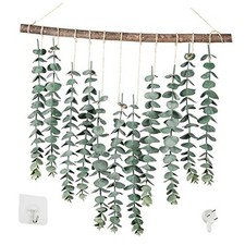 17.7   Eucalyptus Wall Hanging Artificial Eucalyptus Plant Fake Color New