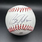 Bo Jackson Signed Baseball with Display Case | MLB Auto Royals Two Sport Legend