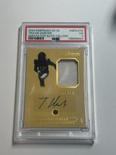 2024 Keepsake Multi Sport Edition - Gem Patch Autographs Travis Hunter PSA BOO