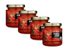 Sky Valley Sambal Oelek Chili Paste - Red Paste, 7 Ounce Pack of 4