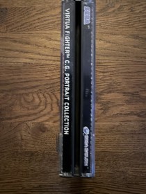 Sega Saturn Virtua Fighter Remix + CG Portrait Collection CIB Jewel Case  PAL 