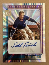 2025 Panini Donruss Signature Series Sidd Finch #SG-SFT (AU, RC)
