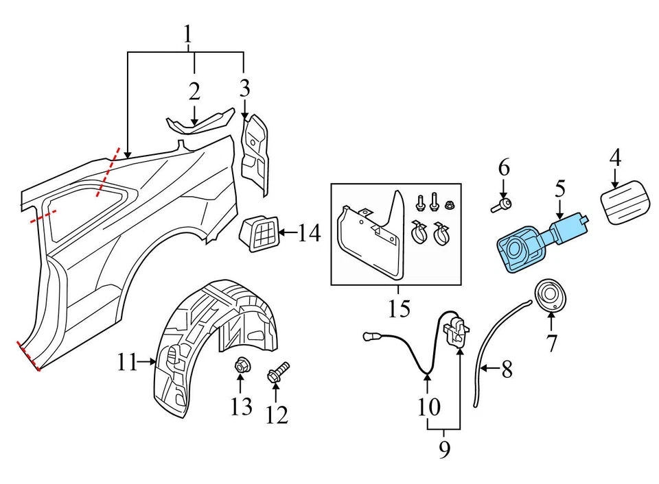 AUDI RS5 2013-2016 - CINTURÓN DE SEGURIDAD TRASERO hebilla/receptor 8T0857739H Foto 3 de 4