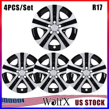 4Pcs/Set 17''Wheel Rim Cover Hubcaps Trim Rings Caps For 2013-2018 TOYOTA RAV4