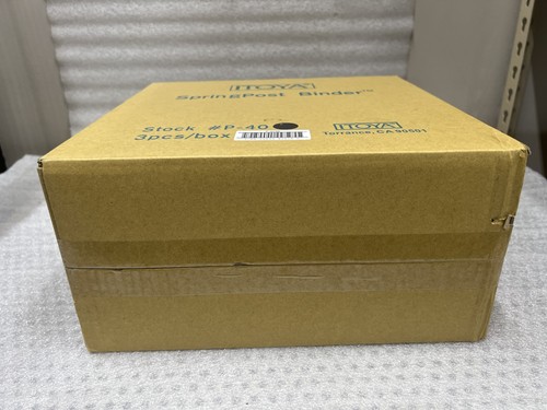 Neu im Karton Itoya SpringPost Ordner (4" Tiefe) P-40BK - Bild 3 von 3