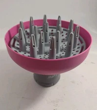 Pink Large Hair Curl Diffuser Attachment 1.7 / 2.1 Inch Universal Hair Dryer Fit