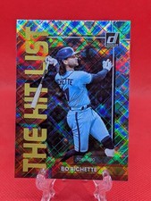 2022 Panini Donruss - The Hit List Bo Bichette #THL-5 Diamond Parallel