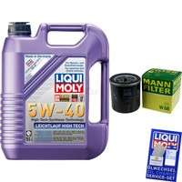 Inspektionspaket 5L Liqui Moly 5W-40 FüR Renault Clio II 1.2 Kangoo Twingo I