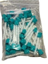 Dental Mixing Tips Green 6.5mm 1:1 50pc Set Impression Material Disposable