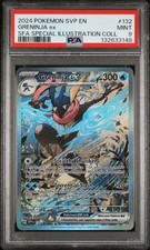 Greninja Ex SVP132 PSA 9 Shrouded Fable Black Star Promo Pokemon Card Game