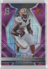 2017 Panini Spectra Neon Pink Prizm 4/15 Isaiah Crowell #103 0t2