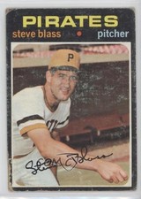 1971 Topps Steve Blass #143 0a1