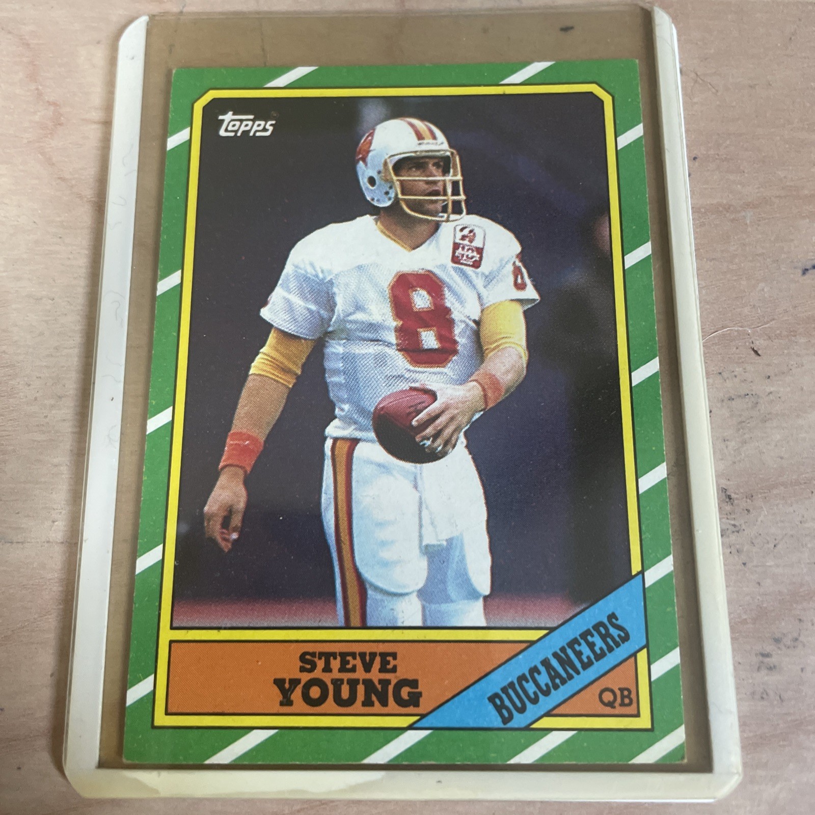Topps 1986 Steve Young Rookie #374 Base Tampa Bay Buccaneers Hall of Famer