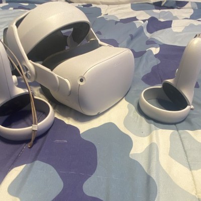 Meta Oculus Quest 2 Standalone VR Headset White with Controllers