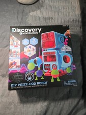 Discovery MindBlown DIY Prize-Pod Robot 52Pc Retro Vending Machine Build Kit New