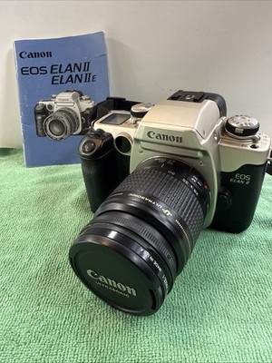 Canon EOS ELAN II 35mm Film Camera W/ Canon EF 28-80MM 1:3.5-5.6 IV Lens