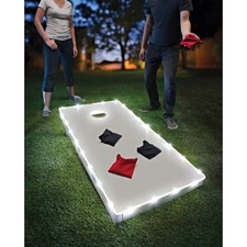 Brightz Toss Brightz Bean Bag Game/Cornhole LED Lighting Kit White