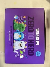 WOOBLES Zero to Hero Beginner to Intermediate Learn To CROCHET KIT Gift Box NEW