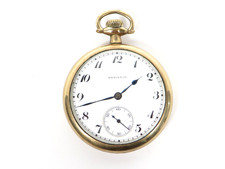 Antique Hamilton Model 2 16s Pocket Watch 974 17J Gold Filled Runs