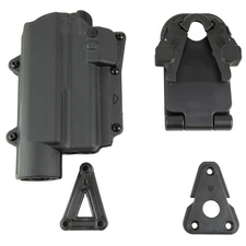 Rapid Force Level 2 Duty Holster RH Black Fits Glock 19/19X With Large Light