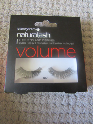 Salonsystem Naturalash 107 Volumen falsche Wimpern - wiederverwendbar und inklusive Kleber