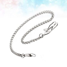 Pocket Watch Chain Vintage Metal Watch Holder For Belt And Jean Decoration