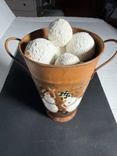 Bucket Full Of Snowballs Primitive 