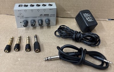 Behringer MicroAMP HA400 4-Channel Stereo Headphone Mini Amp