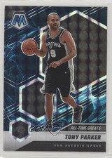 2020-21 Panini Mosaic All-Time Greats Genesis Prizm Tony Parker #282 HOF 0gg9